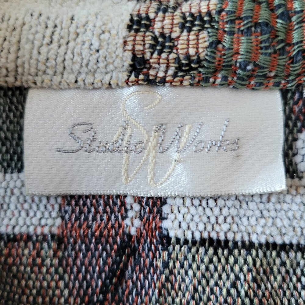 Vintage Studio Works Patchwork Jacket, Zip-Up Wom… - image 4